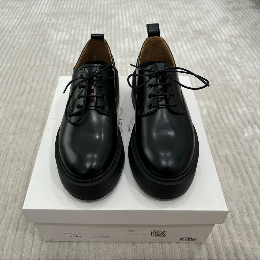 Black Oxfords from & Other Stories, size 8